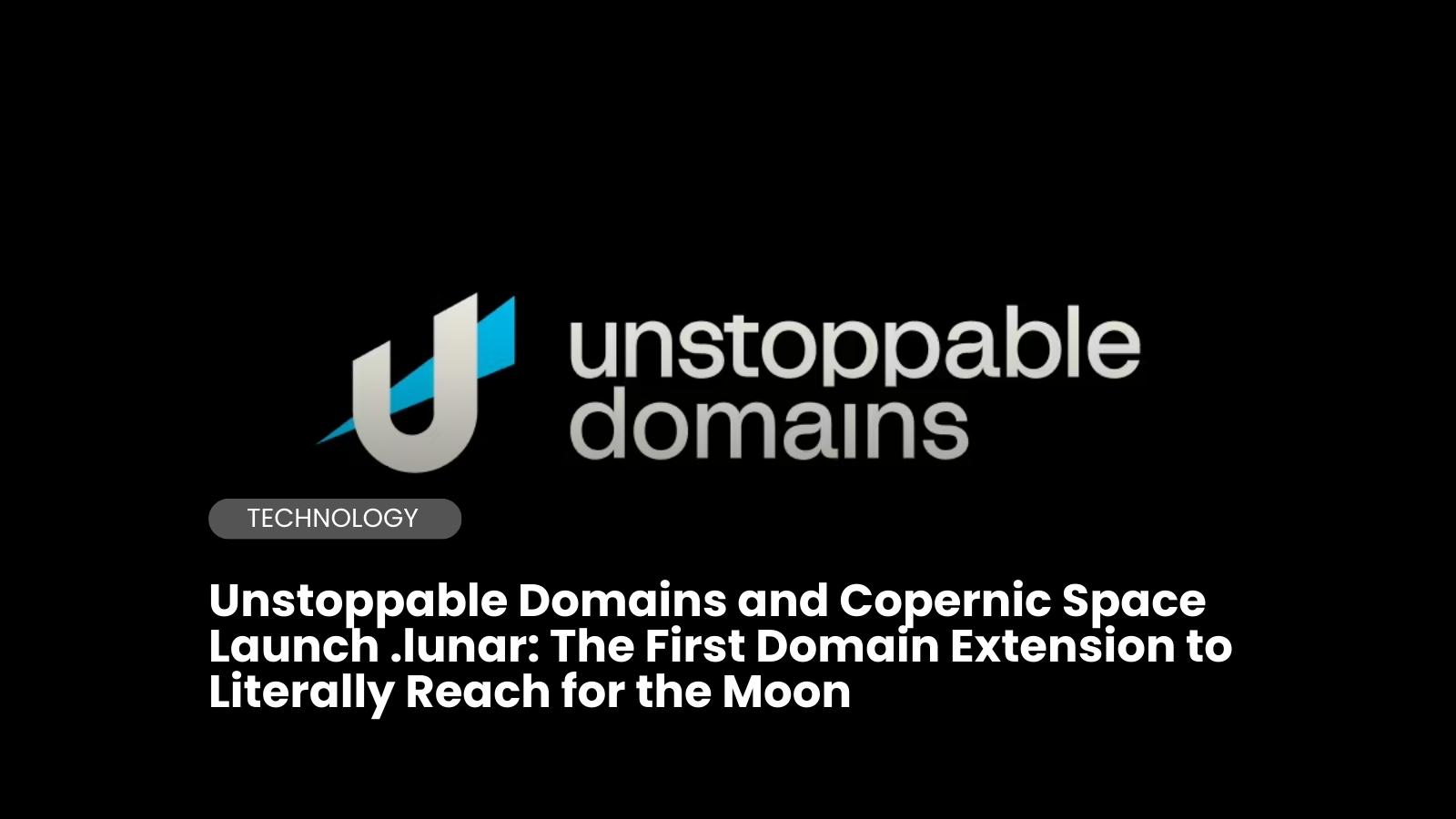 Unstoppable Domains × Copernic